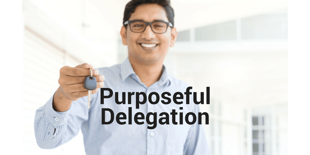Servant Leadership Workplace-Purposeful Delegation