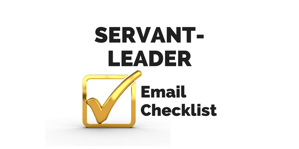 Servant Leadership Workplace-Email